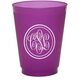 Double Circle Monogram Colored Shatterproof Cups Image 3 of 5